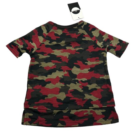 Boys Lil XO Kings Camo Shirt Size 3t - Picture 2 of 5